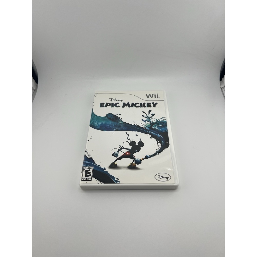 Disney‎ Epic Mickey (Nintendo Wii, 2010) CIB Complete TESTED Working